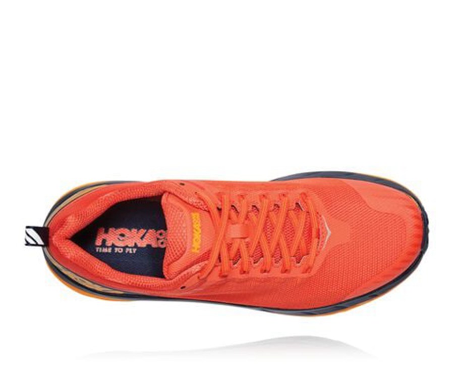 Hoka One One Mens Trail Shoes - Challenger ATR 5 - Red - SADR69352